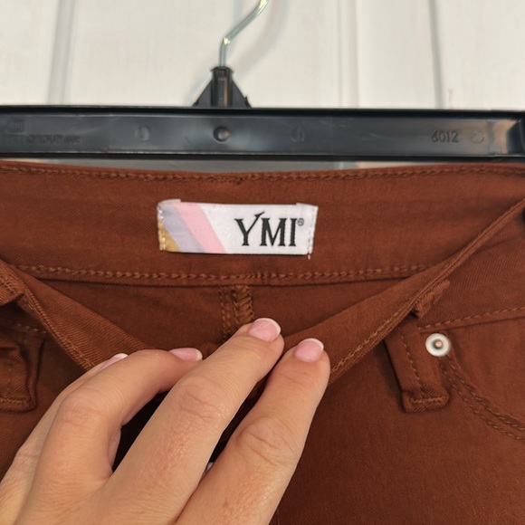 YMI Brown Jegging size medium women’s - Picture 4 of 6